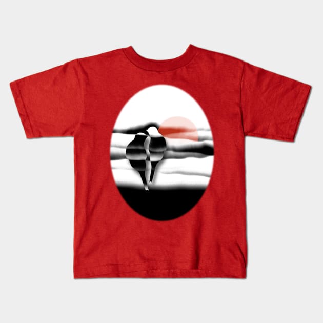 tranquility Kids T-Shirt by augenWerk